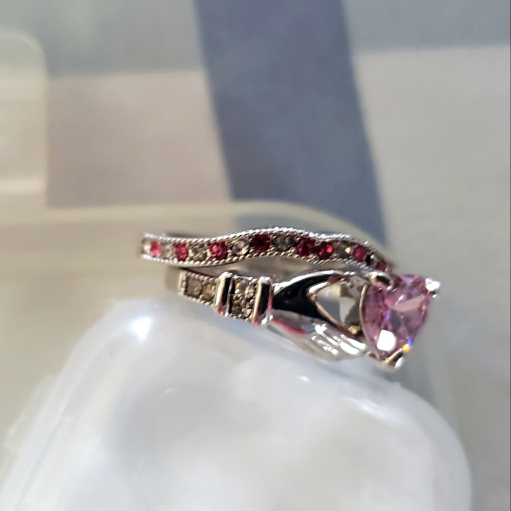 Irish clad ring set